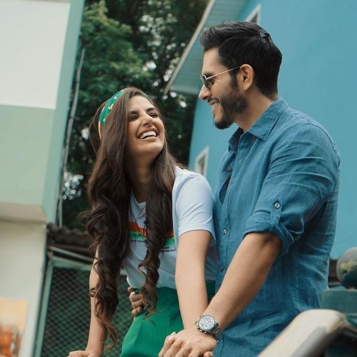 Dayanara Peralta y Jonathan Estrada.