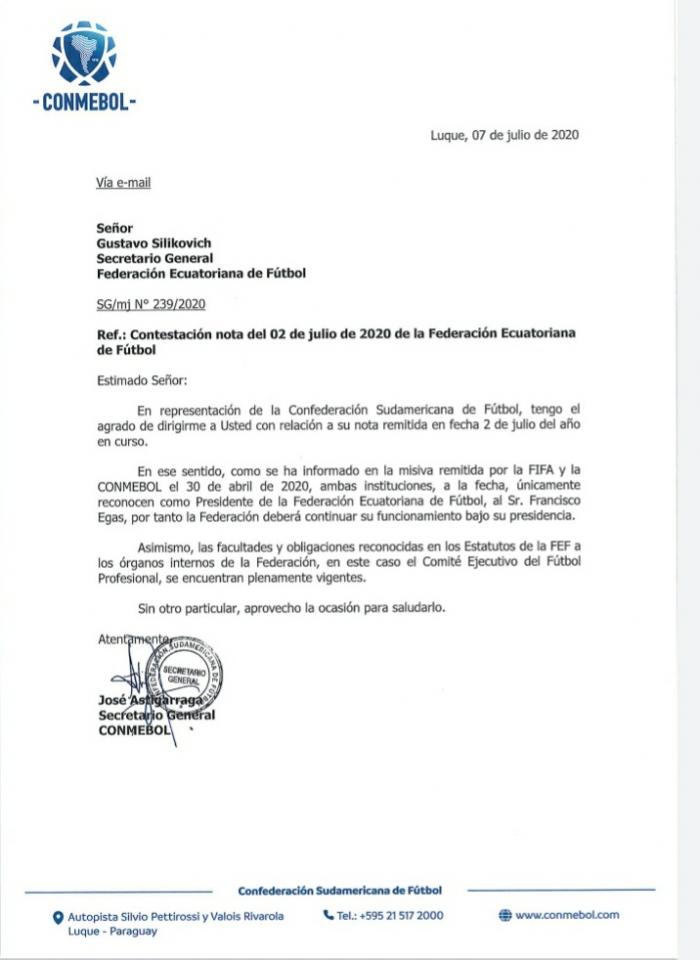 Carta+Conmebol+Reconoce+Egas
