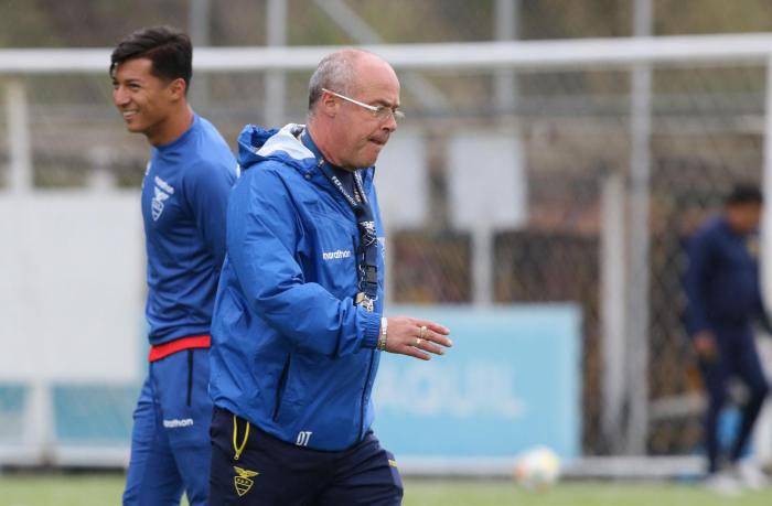 Jorge Célico, entrenador de Ecuador en los partidos amistosos.