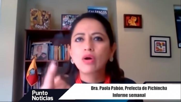 Paola Pabón, prefecta de Pichincha