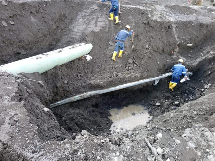 SOTE_Trabajos de reparación_Río Coca