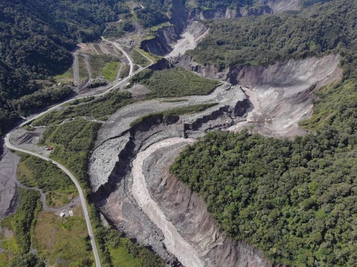 Río Coca_Avance del proceso de erosión_Julio 21 de 2020