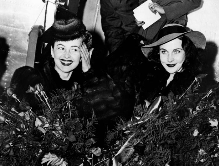 Olivia de Havilland y Vivien Leigh