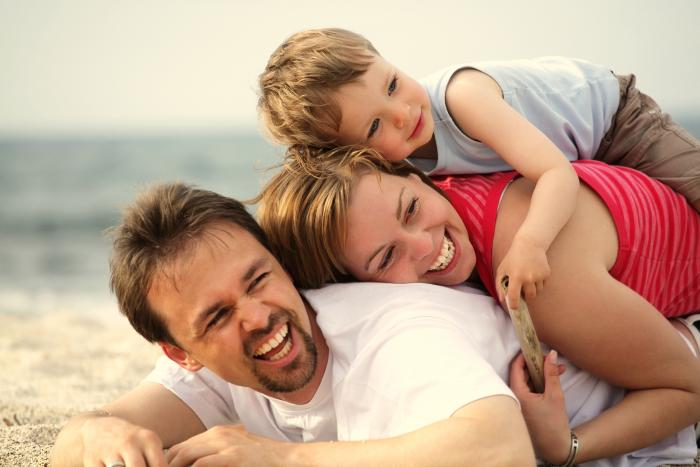 Familia feliz