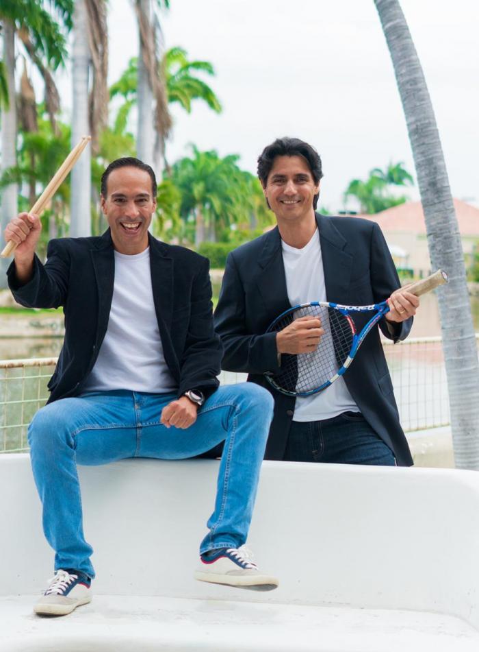 José Vicente Habze y Nicolás Lapentti.