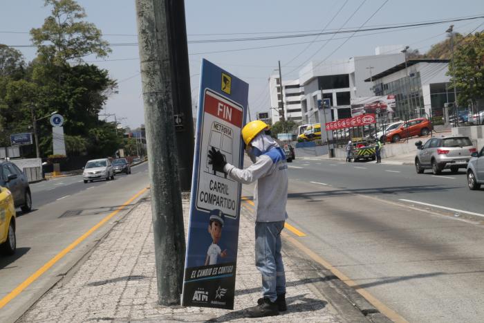 Se ultiman detalles para que vuelvan los carriles exclusivos.