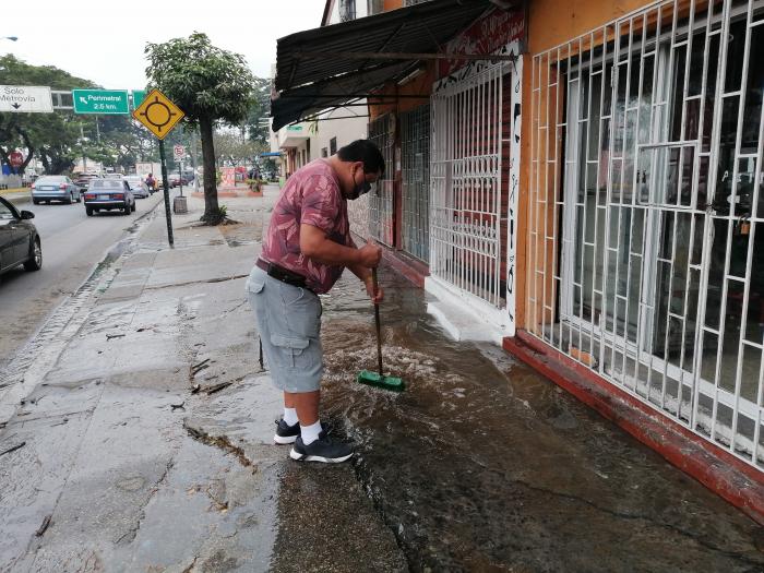 fuga de agua en Pradera 2