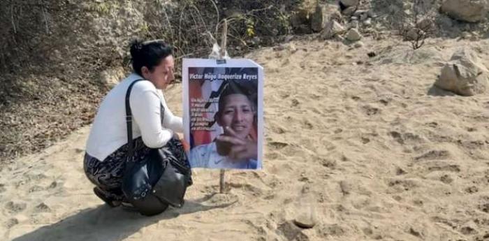 madre e hijo desaparecido