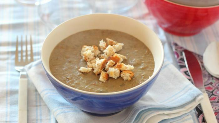 Crema de lenteja