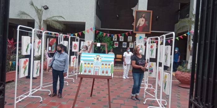 muestra hogar del corazón de Jesús