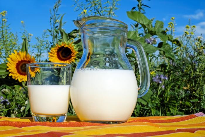 Leche rica en calcio