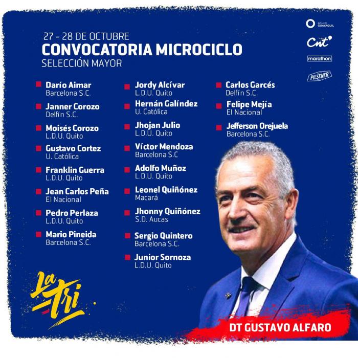 Convocatoria-Alfaro-Microciclo-Selección