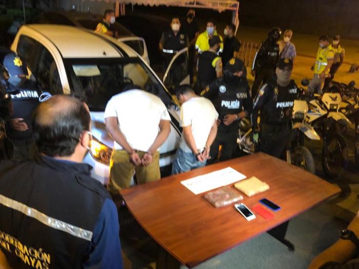 Detenidos en Durán