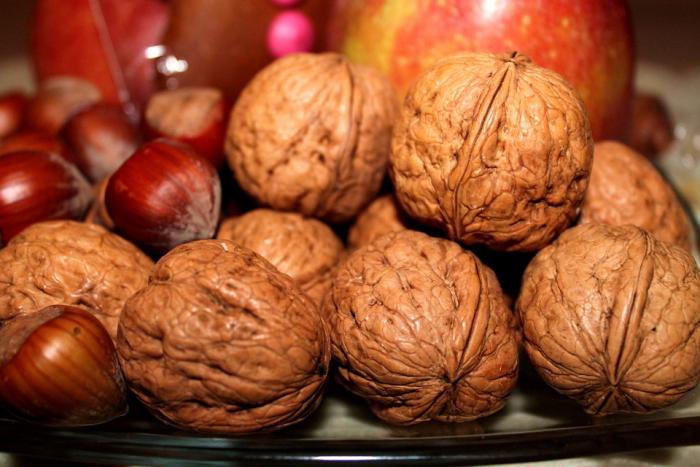 Los frutos secos como las nueces son ricos en ácidos Omega 3.