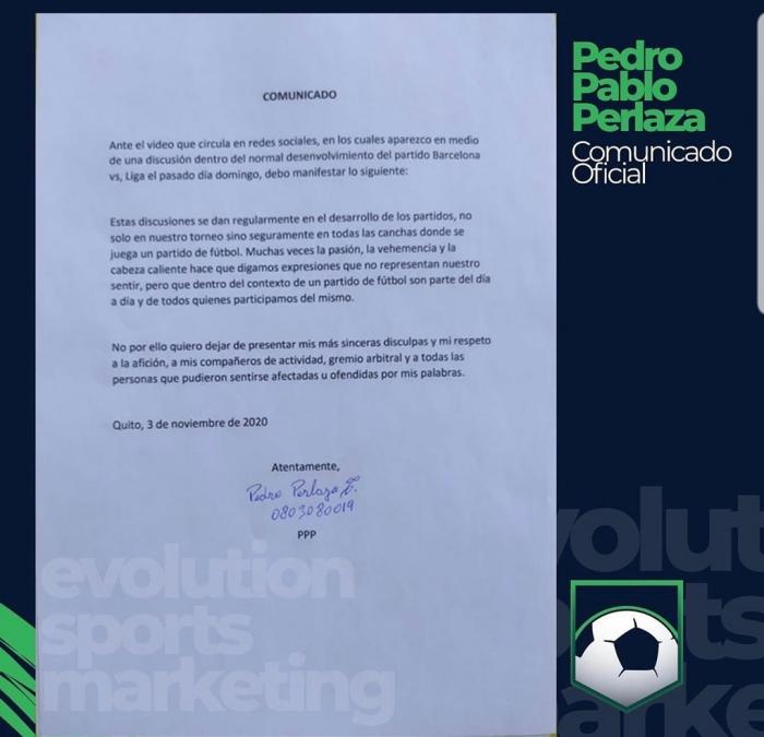 DISCULPA-PEDRO-PABLO-PERLAZA