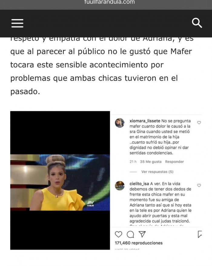 Mafer Pérez.