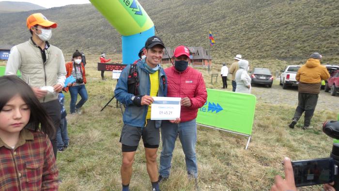 Joselito Moreno volcán Chimborazo