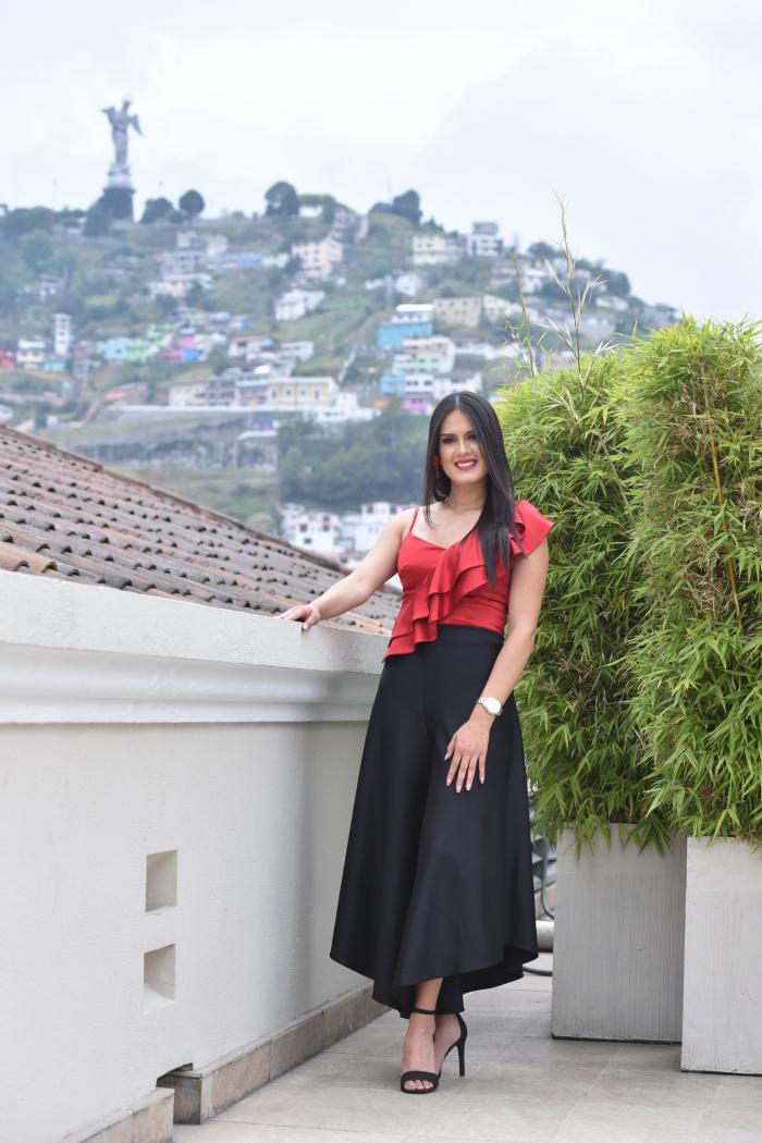 Estefy Barreno, reina de Quito 2019