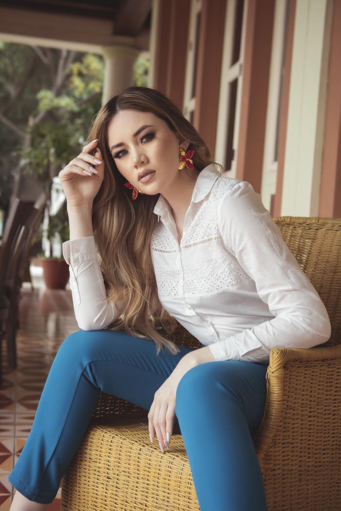 Geanella Villamar, virreina de Guayaquil