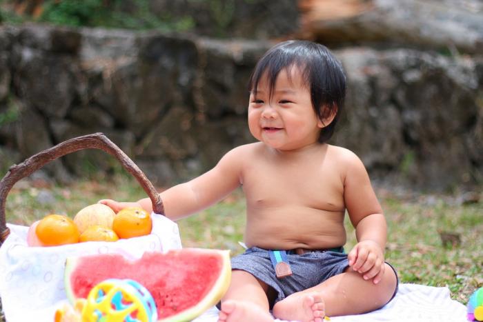 Los niños deben consumir fruta al natural