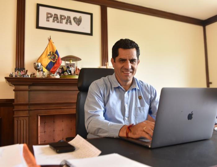 Xavier Hervas es un empresario con cinco hijos.