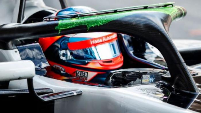 Grosjean accidente F1