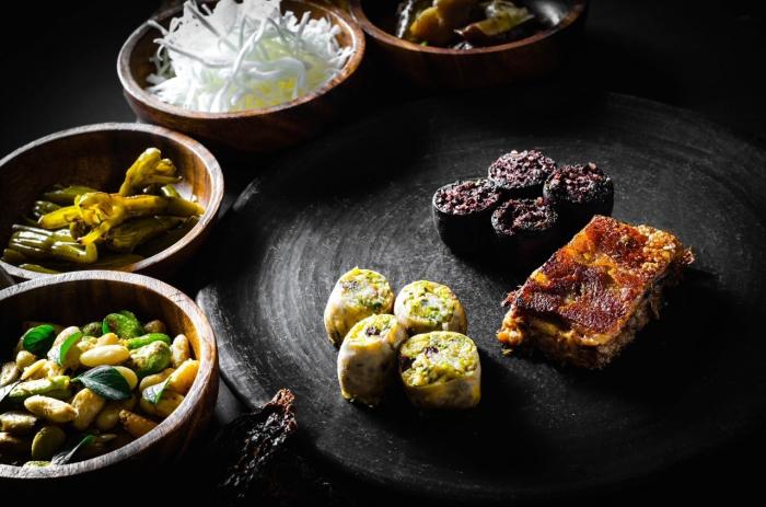 Cerdo, plato del chef Mauricio Acuña