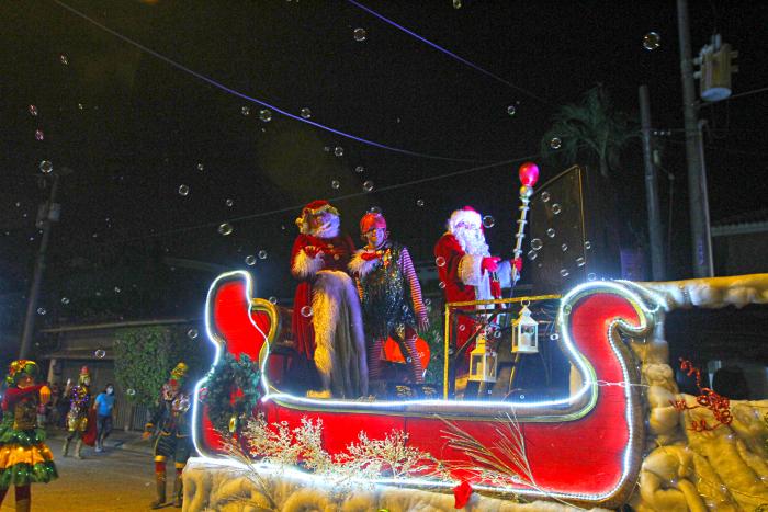 desfile Puntilla NAVIDAD