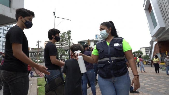 Desinfección aerovía