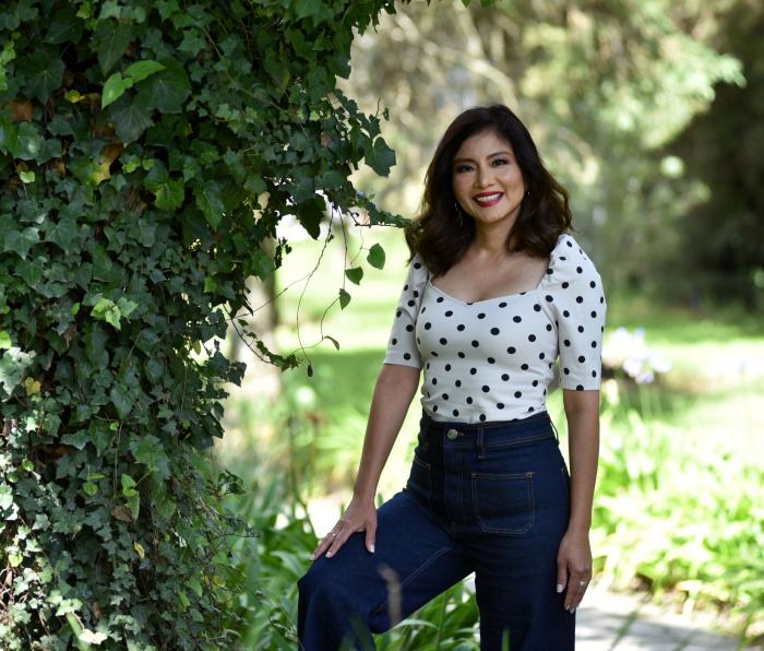 Nathalie Arias es candidata a la Asamblea Nacional por CREO.