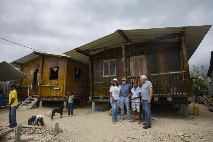 Barrio Nueva Esperanza, en Atacames