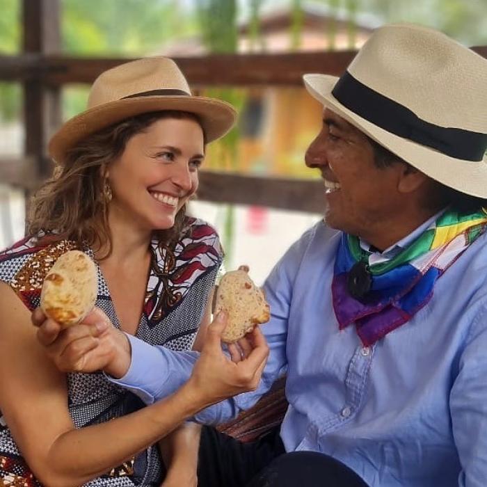 Manuela Picq y Yaku Pérez