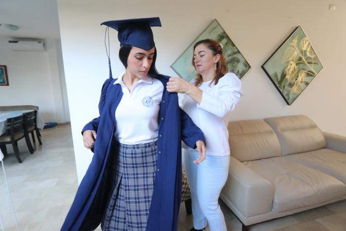 Graduación en casa