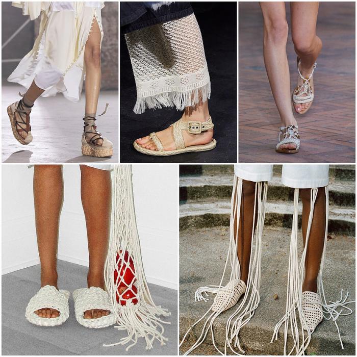 Modelos de sandalias