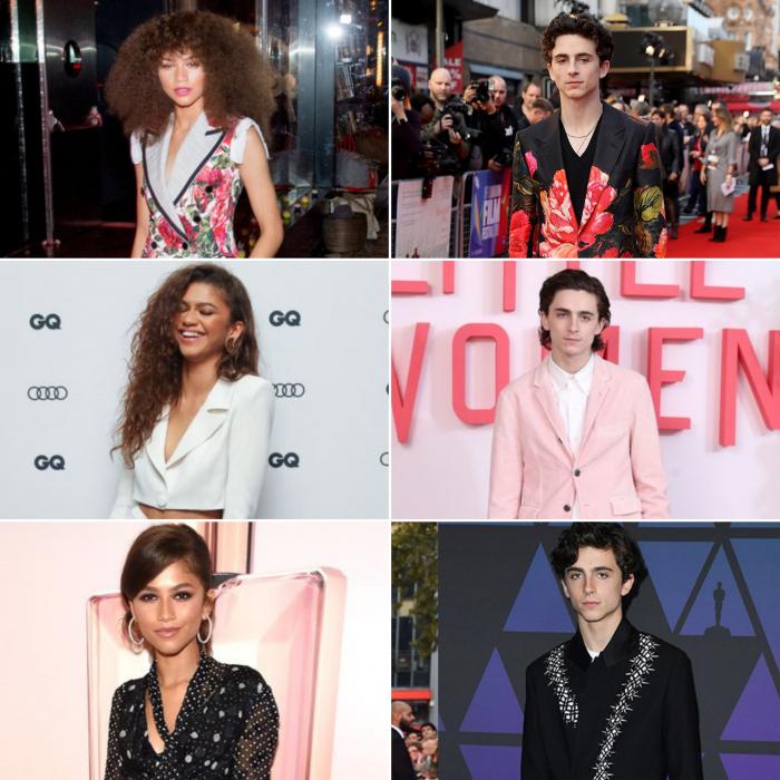 Zendaya y Timothée