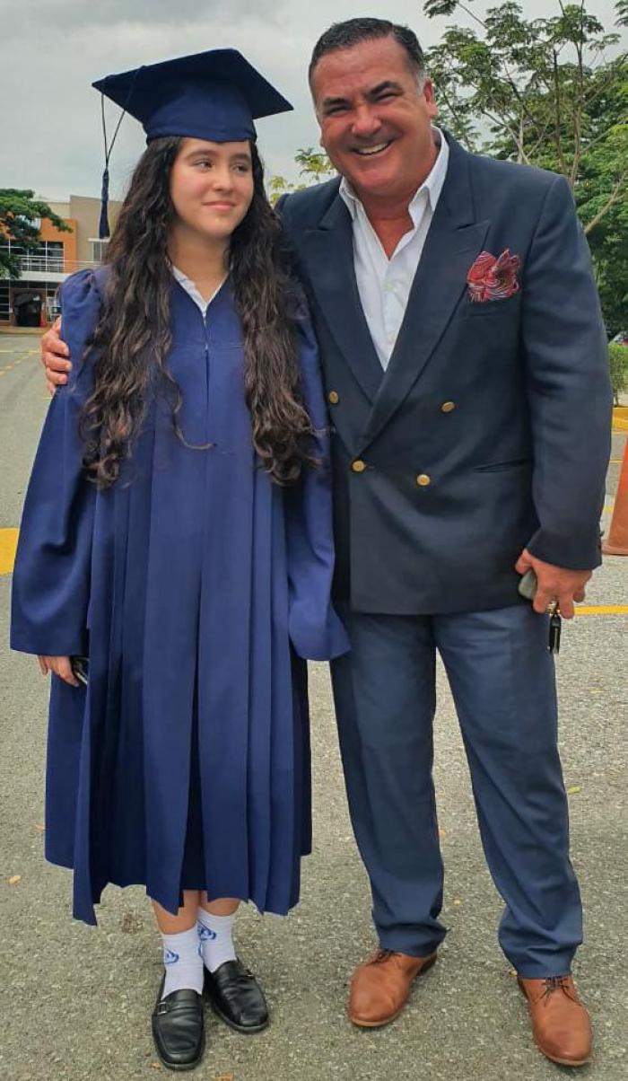 Ana Victoria Navarro y Gustavo Navarro.