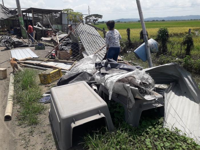 TODO SE DESTRUYO EN LOS NEGOCIOS DE LA VIA NOBOL - CHIVERIA