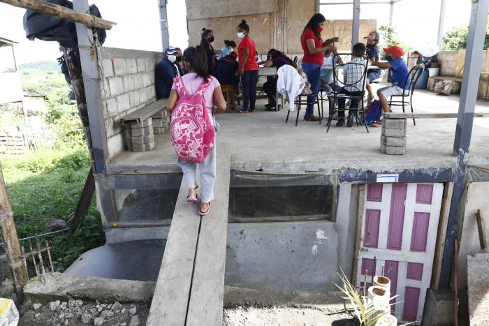 Escuela improvisada