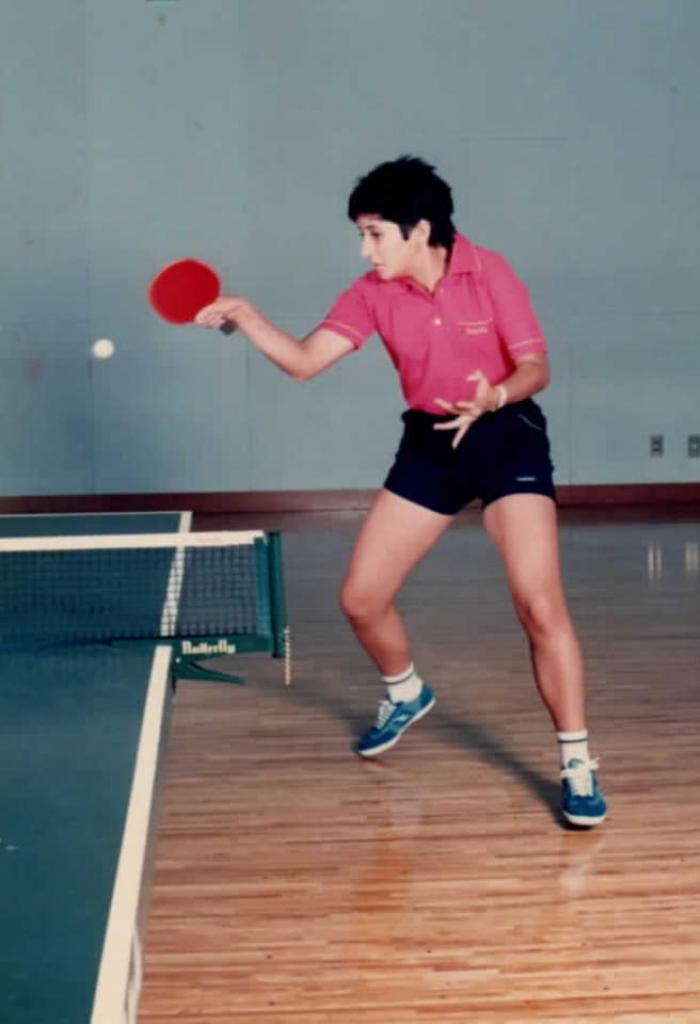 María Teresa Cabrera tenis de mesa