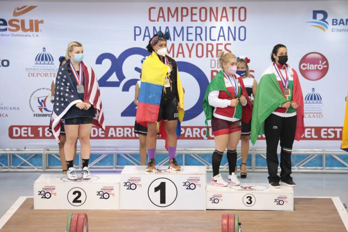 Neisi Dajomes pesas Ecuador