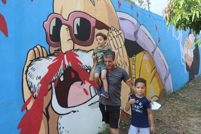 Mural Bosques de Colores