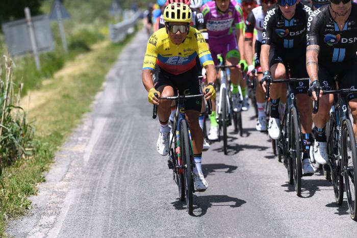 Jonathan Caicedo accidente Giro de Italia