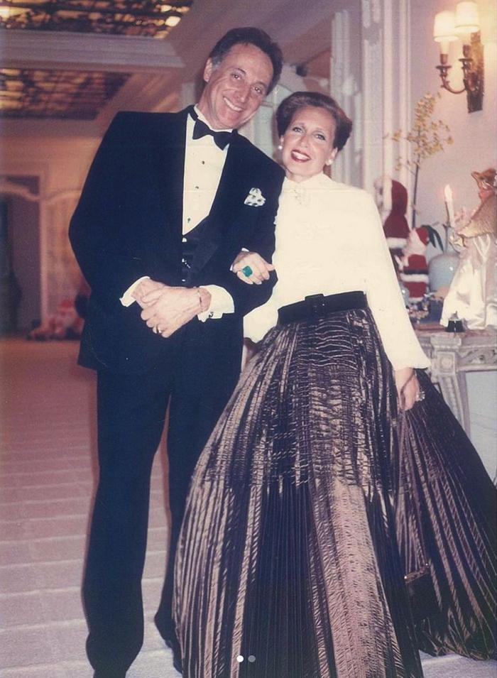 Danielle Steel junto a su esposo