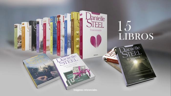Algunos de los libros de Danielle Steel