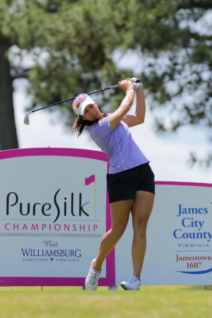 Daniela Arquea, golfista ecuatoriana