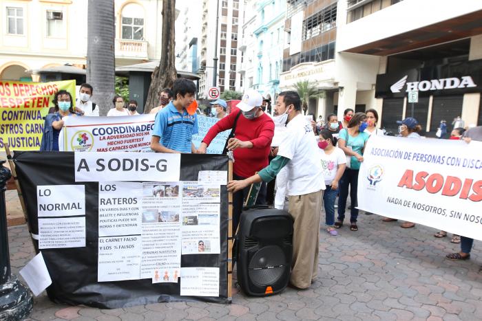 carnés discapacidad