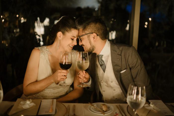 Cristina Maag y su esposo el artista Apitatán