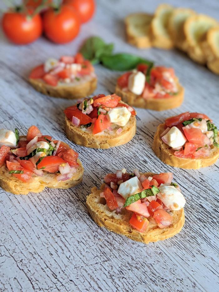 Bruschetta caprrese
