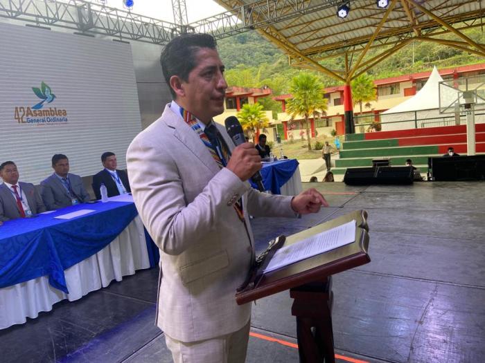 Franklin Galarza, alcalde de Morona, es elegido como nuevo Presidente de AME.