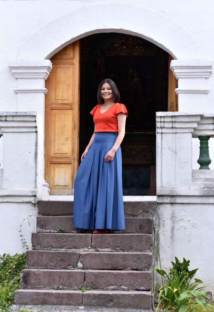 Angélica Arias, colaboradora externa de la organización Ciudades Patrimonio Mundial